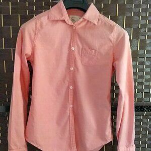 American Eagle button-up shirt in salmon pink - Woman